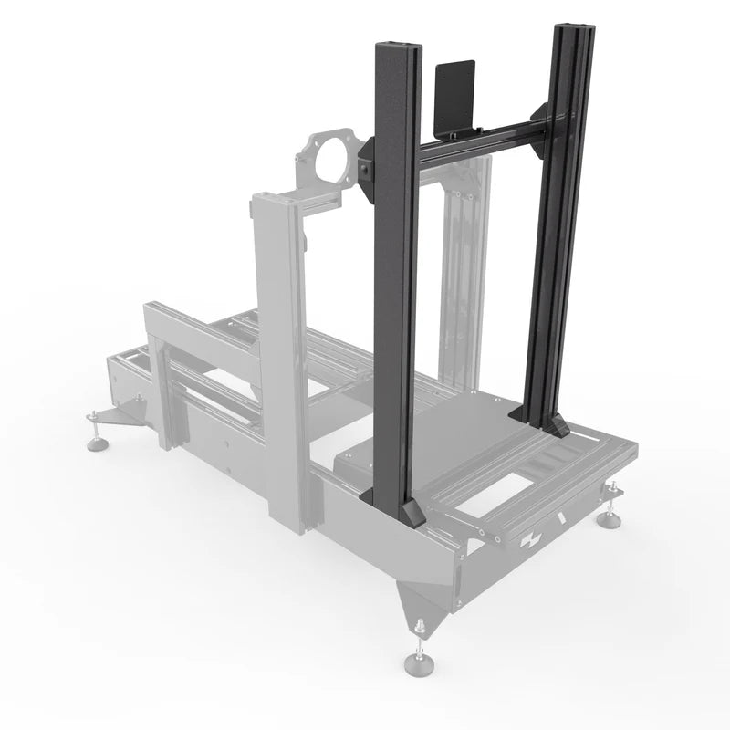Advanced Sim Racing - Support écran simple intégré BuildMySim