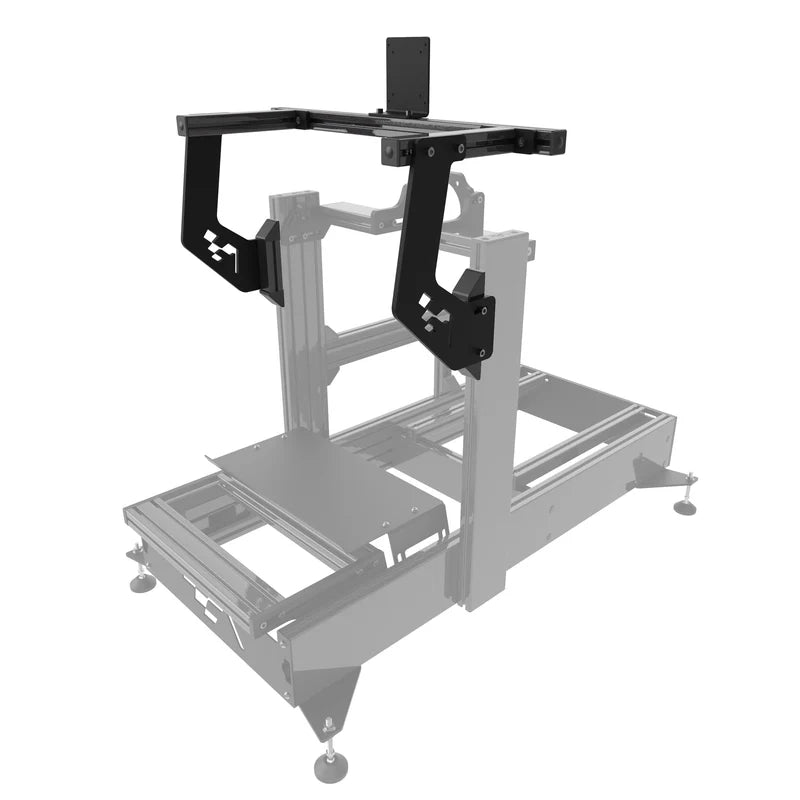 Advanced Sim Racing - Support écran simple intégré BuildMySim