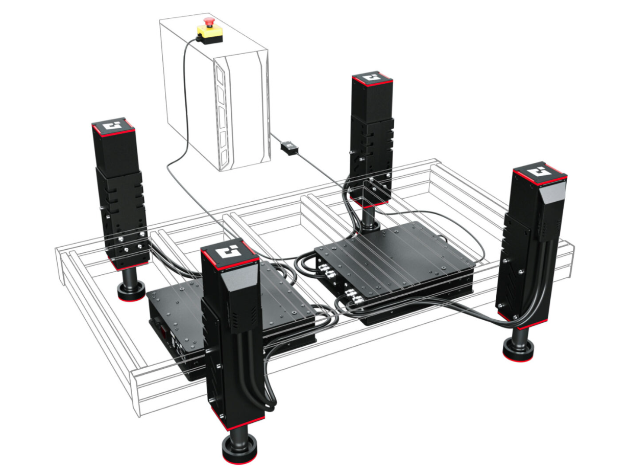 Qubic System - QS-210 set of 4 Actuators