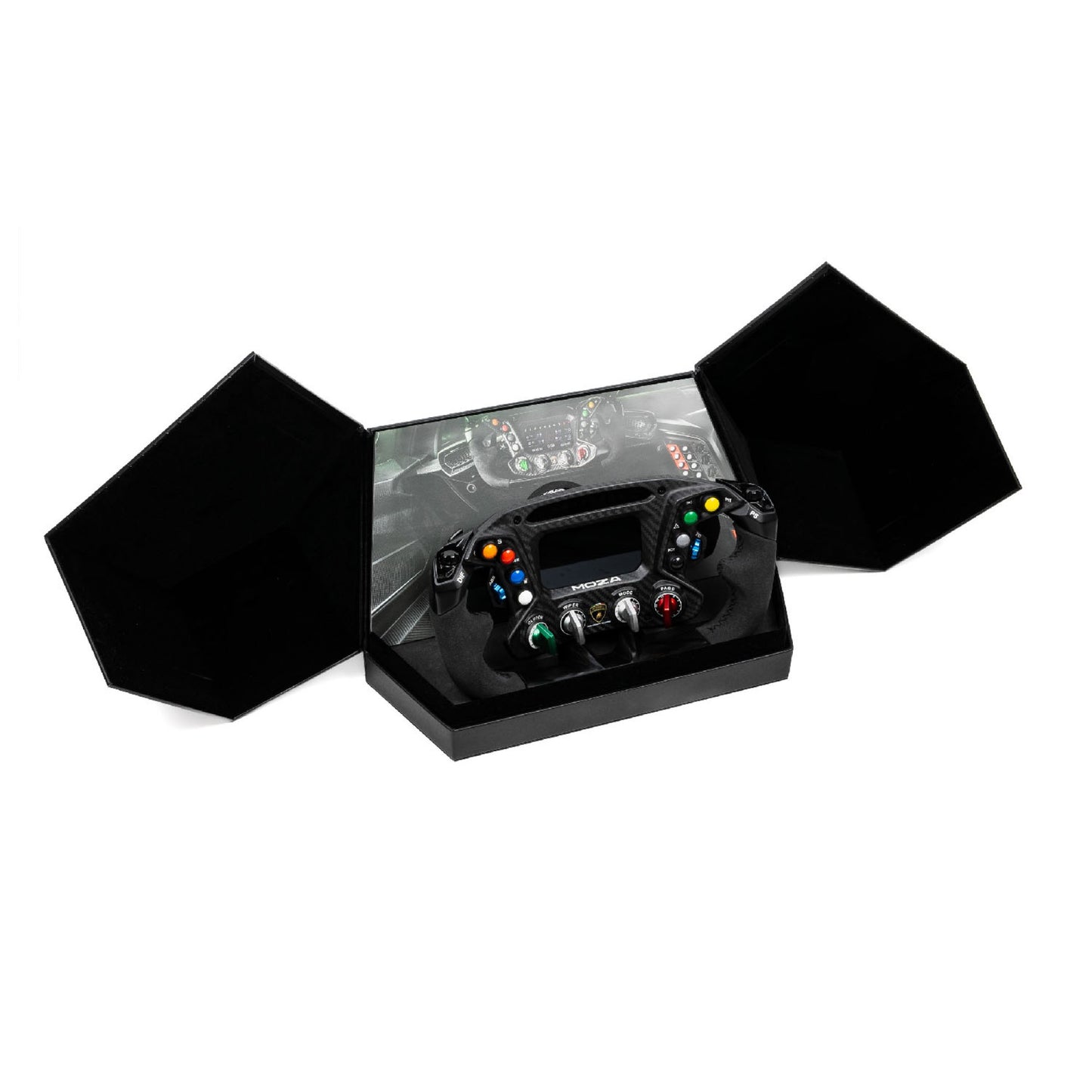 Moza - Lamborghini Squadra Corse Essenza SCV12 Sim Wheel