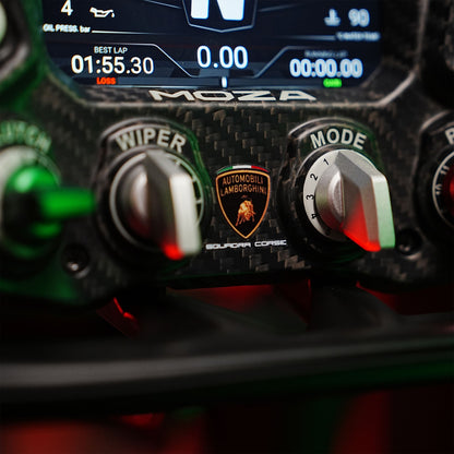 Moza - Lamborghini Squadra Corse Essenza SCV12 Sim Wheel