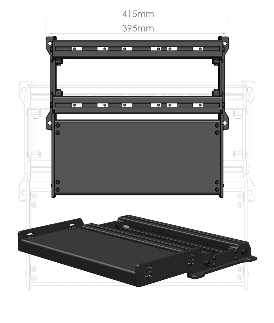 SimTrecs ProPedal BasePlate - Wide